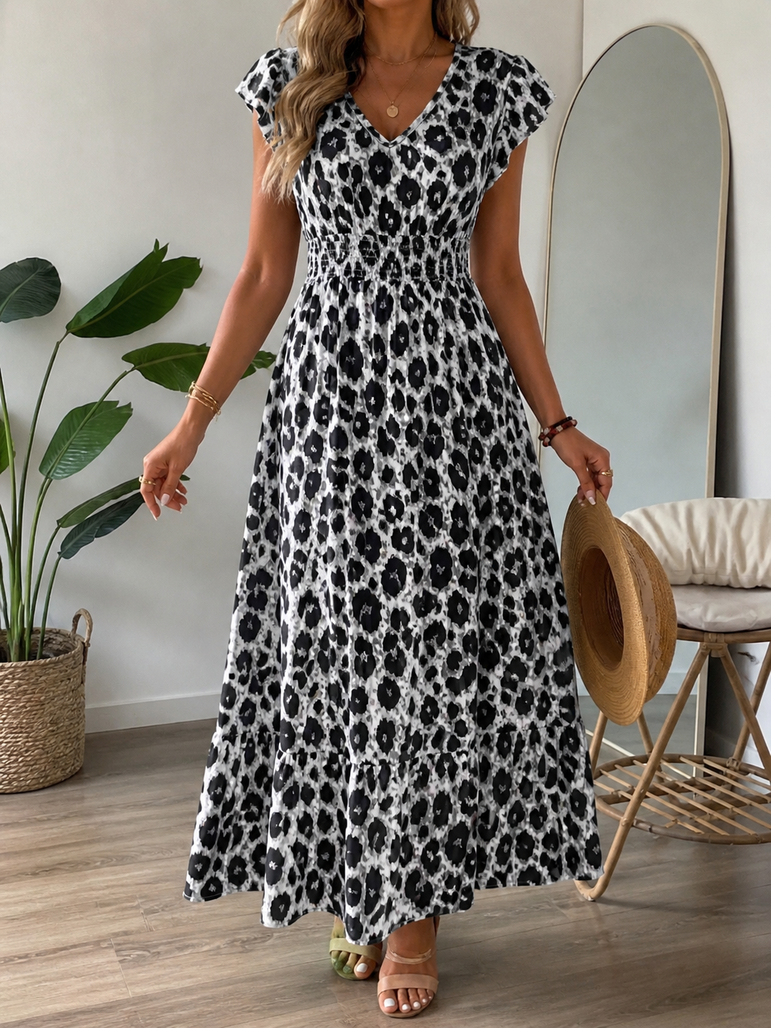 Valeria | Wild Grace Maxi Dress