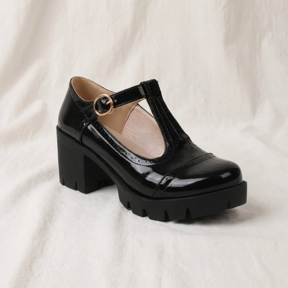 Women's Mary Jane Platform Heels