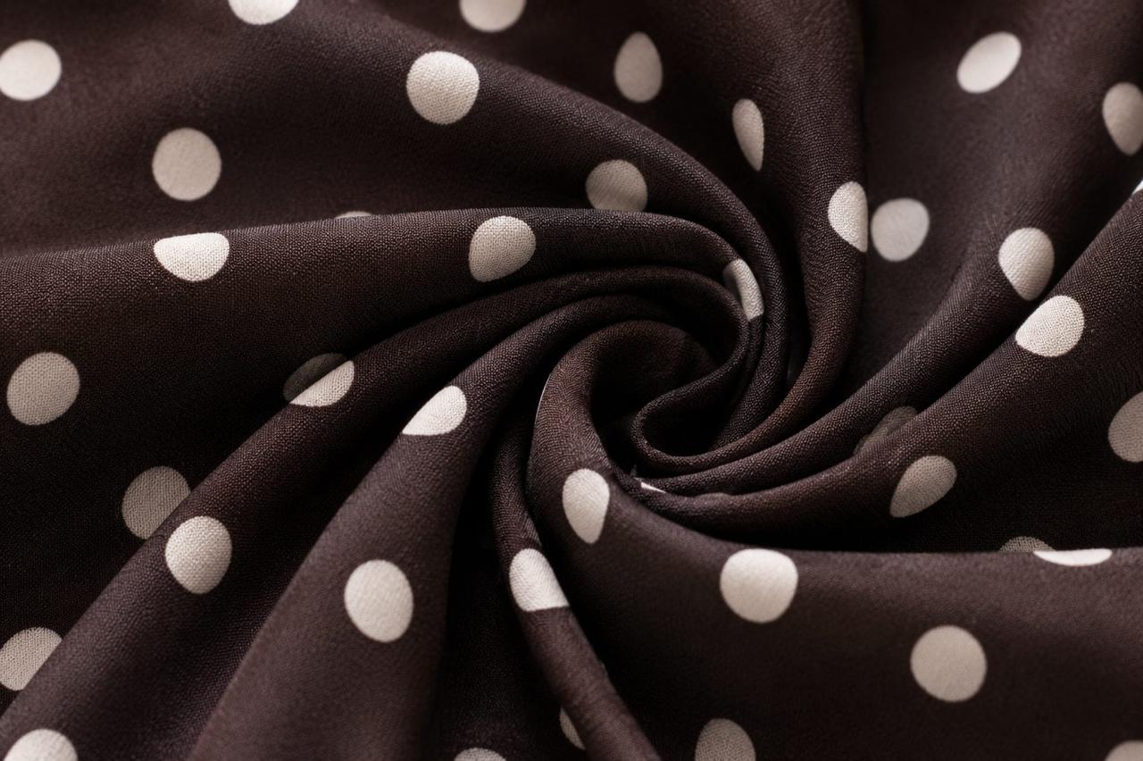 Polka Dot Bow Blouse – Long Sleeve Elegant Shirt