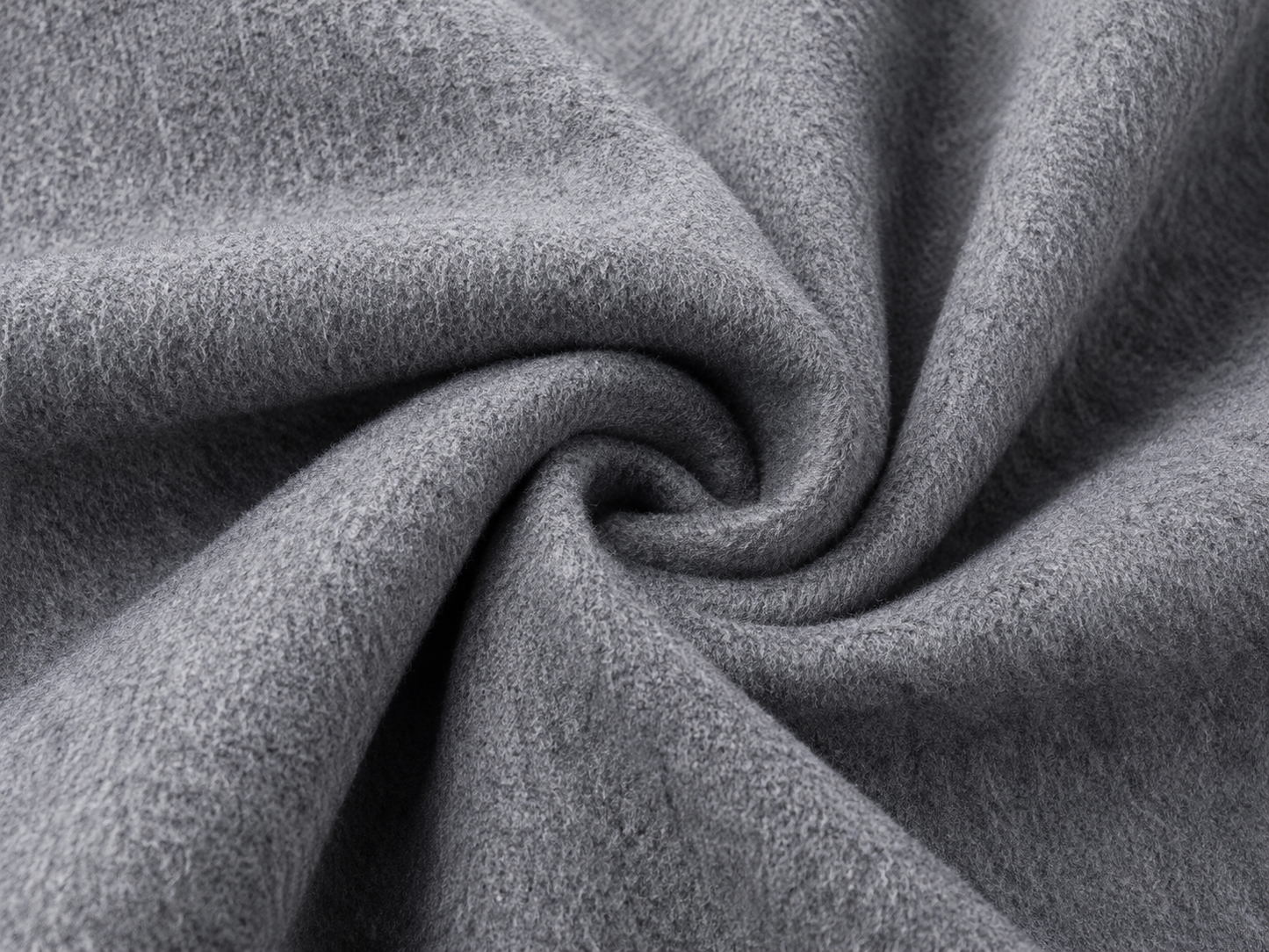 Oversized High Collar Wool Blend Peacoat