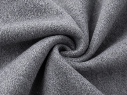 Oversized High Collar Wool Blend Peacoat