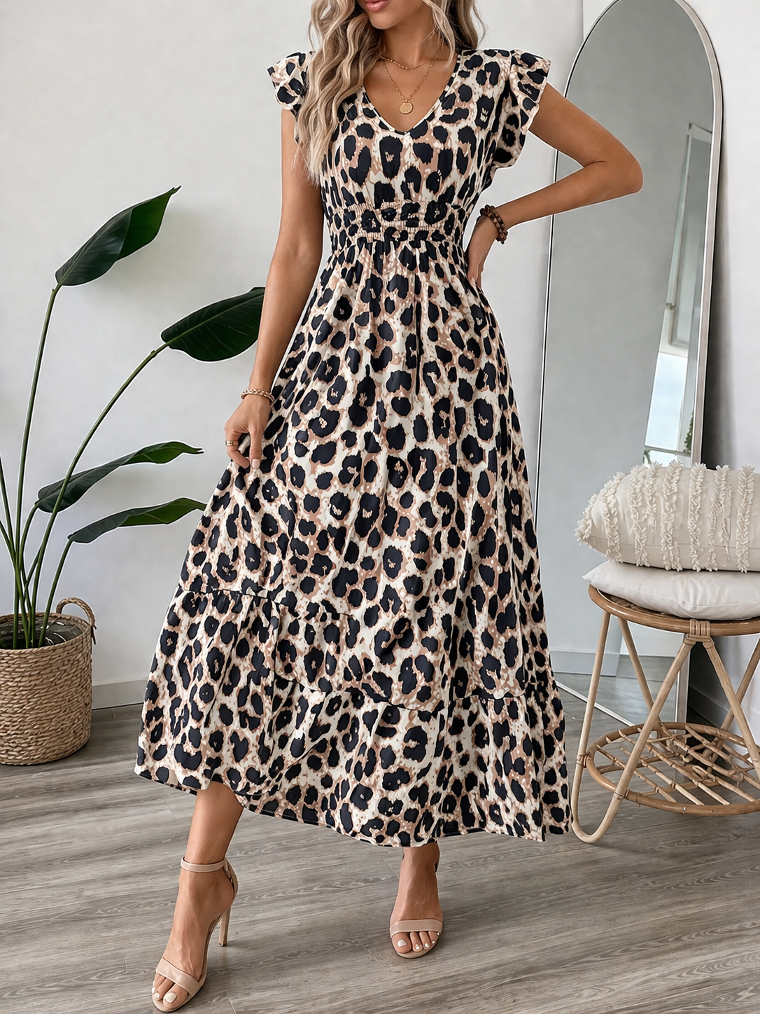 Valeria | Wild Grace Maxi Dress