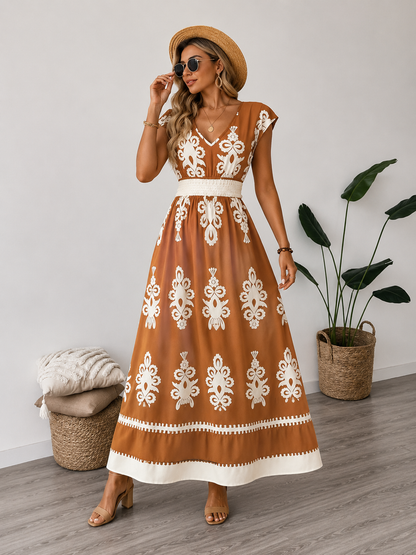 Isabella | Riviera Charm Maxi Dress