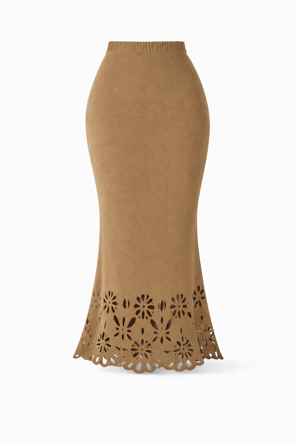 High Waist Elegant Pencil Midi Skirt