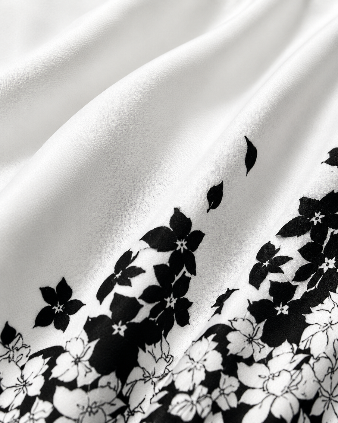 Women's Floral Long Sleeve Collared Dress