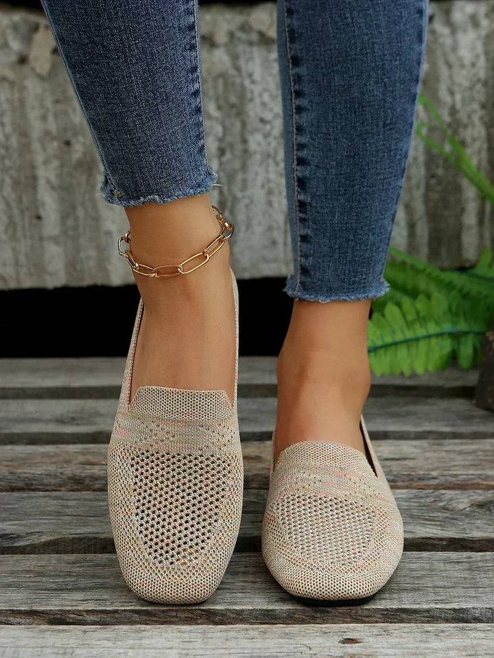 Women's Lightweight Knit Walking Loafers