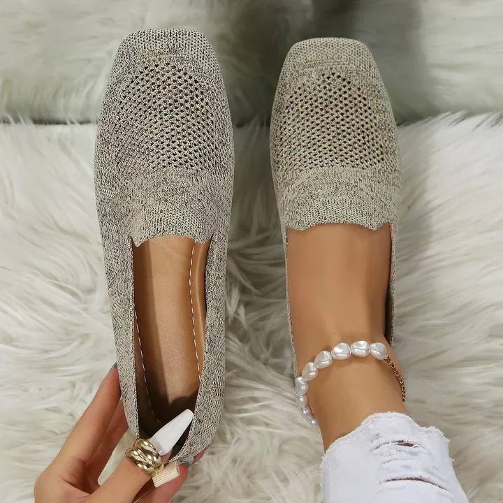 Women's Lightweight Knit Walking Loafers