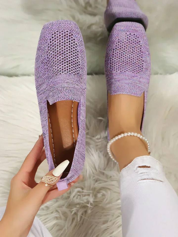 Women's Lightweight Knit Walking Loafers