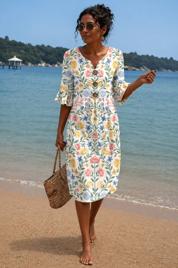 Amarielle | Garden Bloom Midi Dress