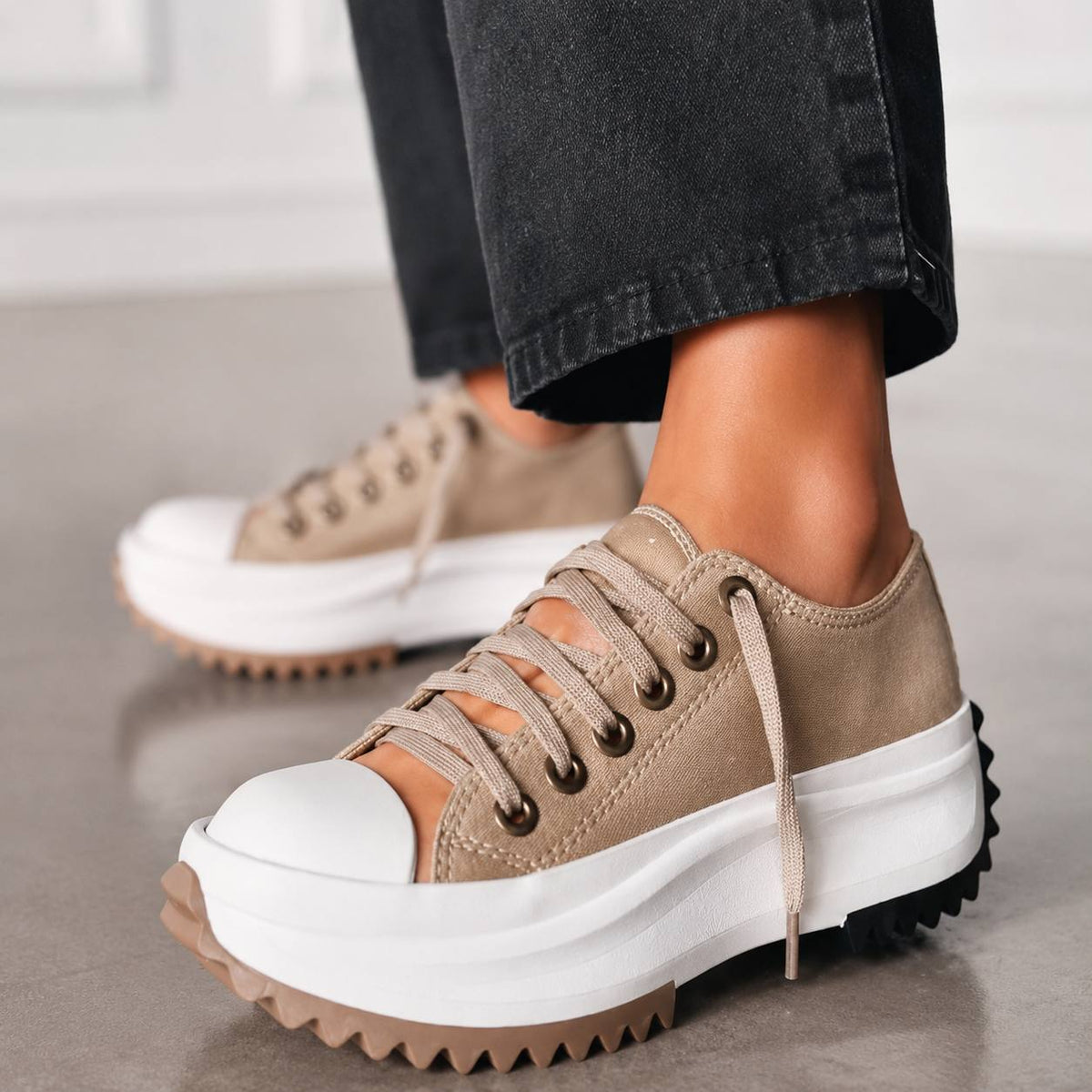 Women's Platform Chunky Casual Trainers Sneakers