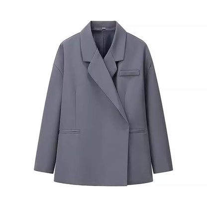 Women's Oversized Single Breasted Blazer