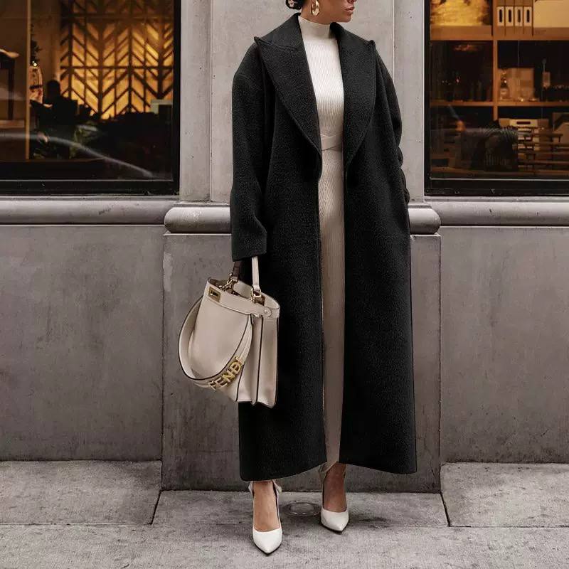 Women's Oversized Teddy Long Coat