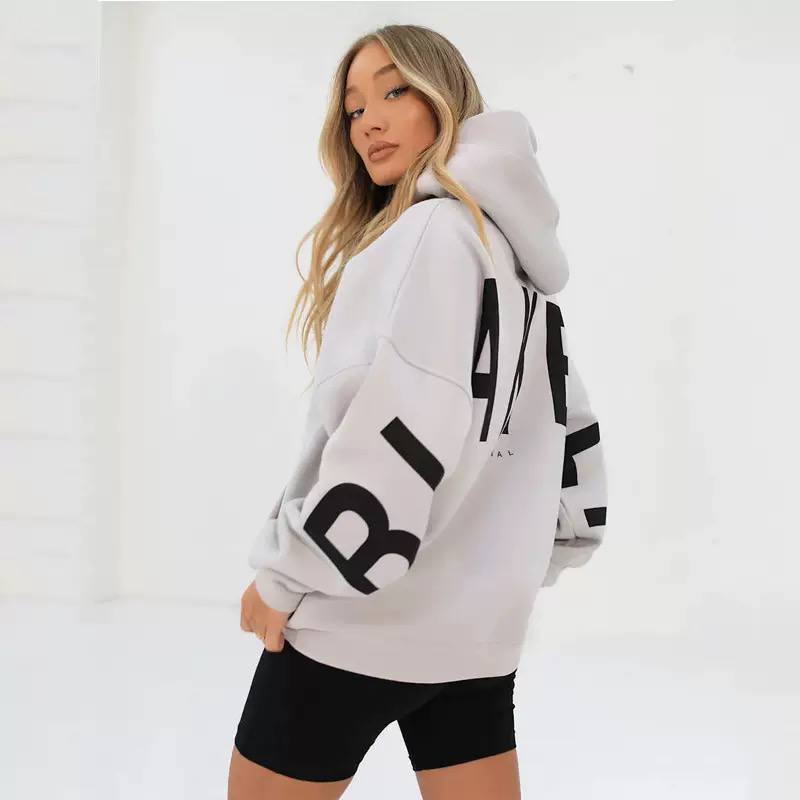 Women's Oversized Graphic Hoodie