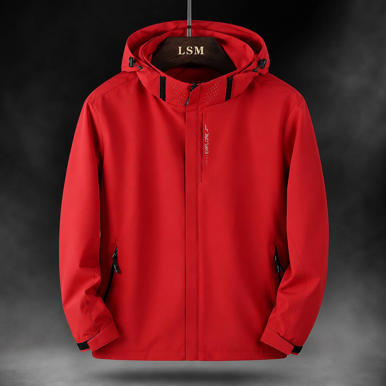 Waterproof Hooded Windbreaker Jacket