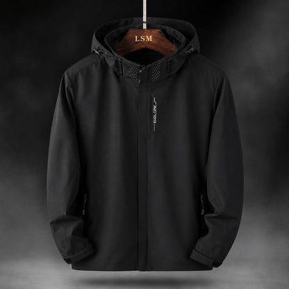 Waterproof Hooded Windbreaker Jacket