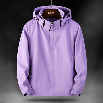 Waterproof Hooded Windbreaker Jacket