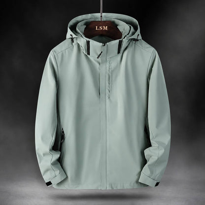 Waterproof Hooded Windbreaker Jacket