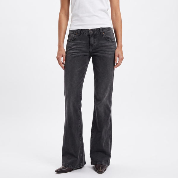 Flared Jeans –  Low Rise  Cotton Trousers